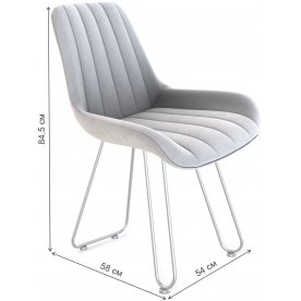 Стул на металлокаркасе SHT-ST37/S106