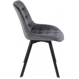 Стул на металлокаркасе Monti Velvet Bluvel 14