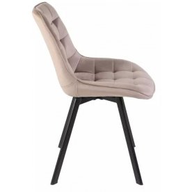 Стул на металлокаркасе Monti Velvet Bluvel 40