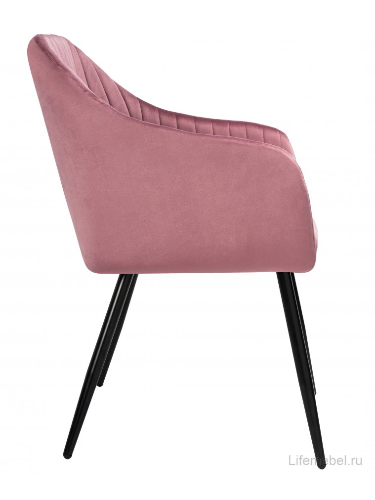 Стул на металлокаркасе Slam dark pink