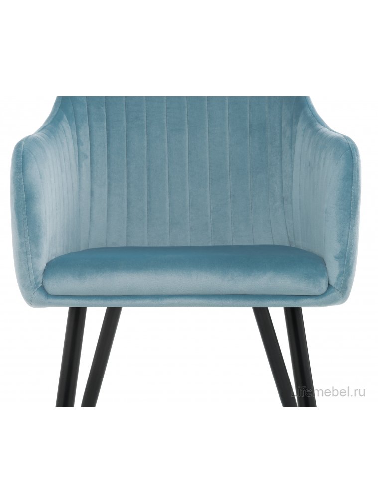 Стул на металлокаркасе Slam синий