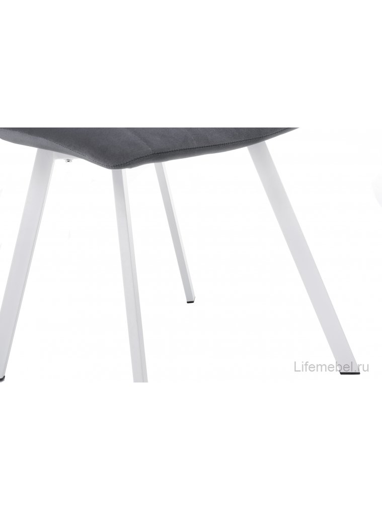 Стул на металлокаркасе Sling white / gray