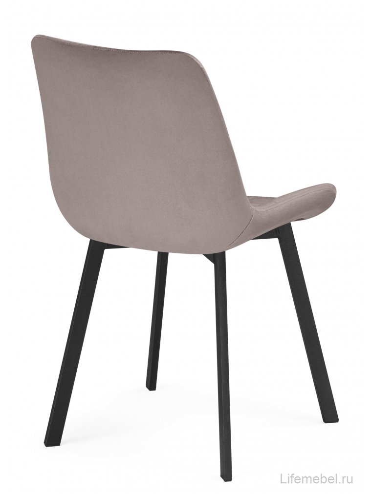 Стул на металлокаркасе Стронг латте / черный