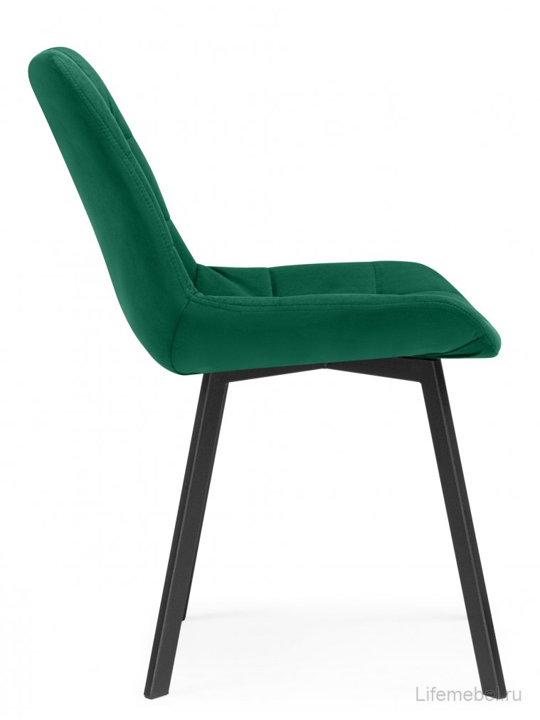 Стул на металлокаркасе Стронг вращающийся зеленый hl 56 / черный каркас