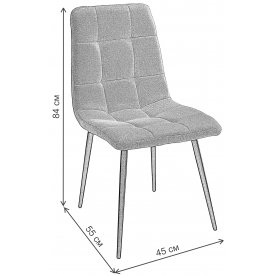 Стул на металлокаркасе Дилан