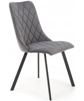 Стул на металлокаркасе K450 серый / черный