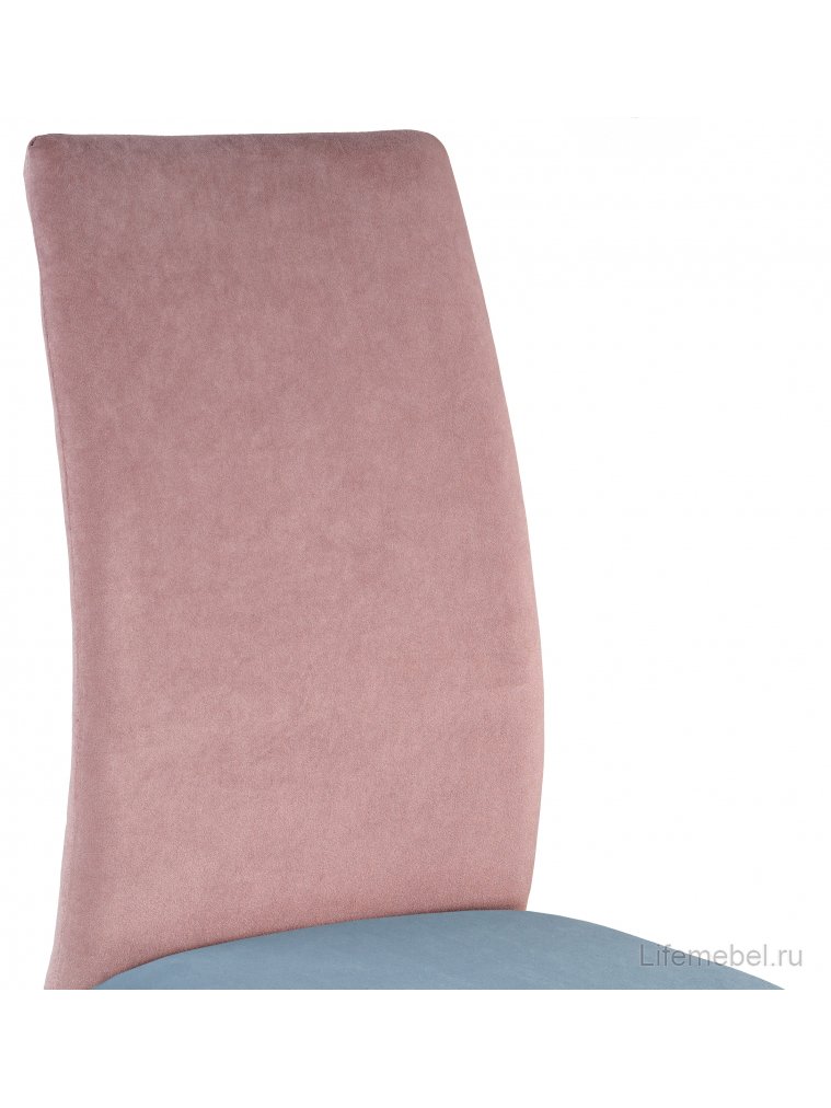 Стул на металлокаркасе Tod light purple / light blue / black