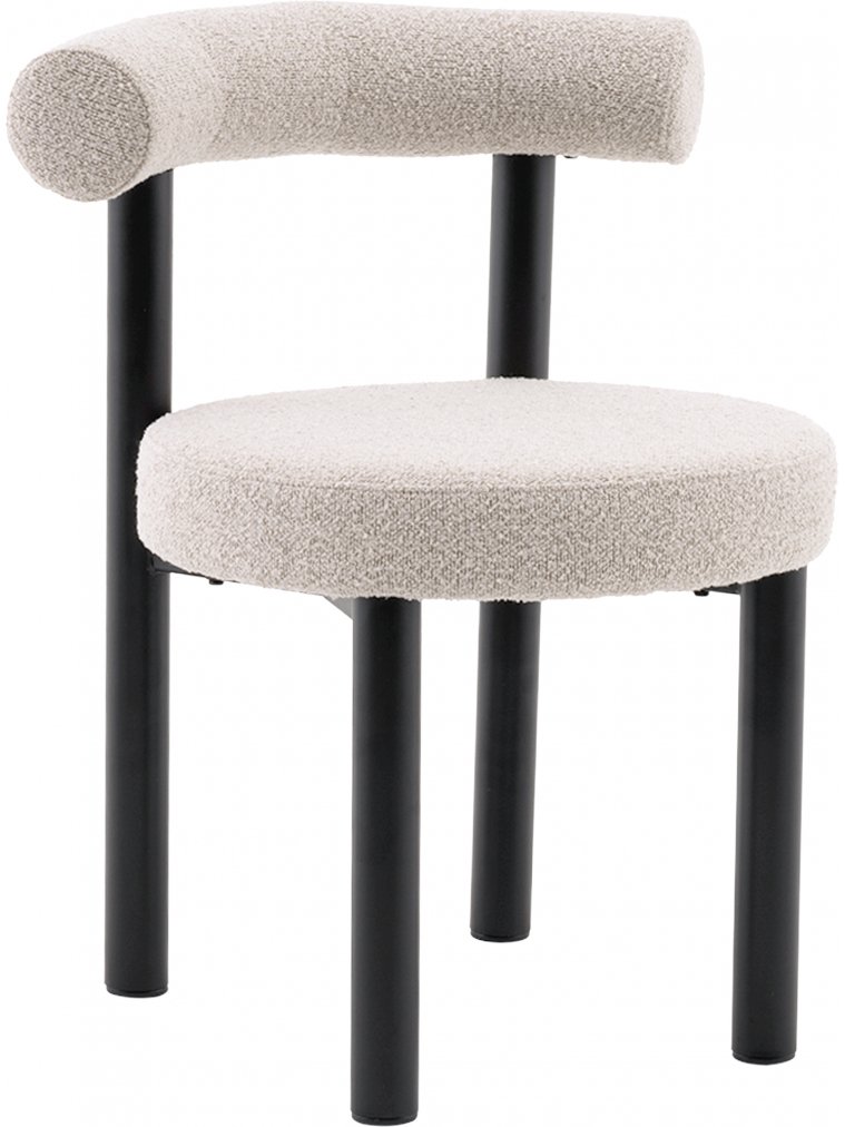 Стул на металлокаркасе Tomo бежевый