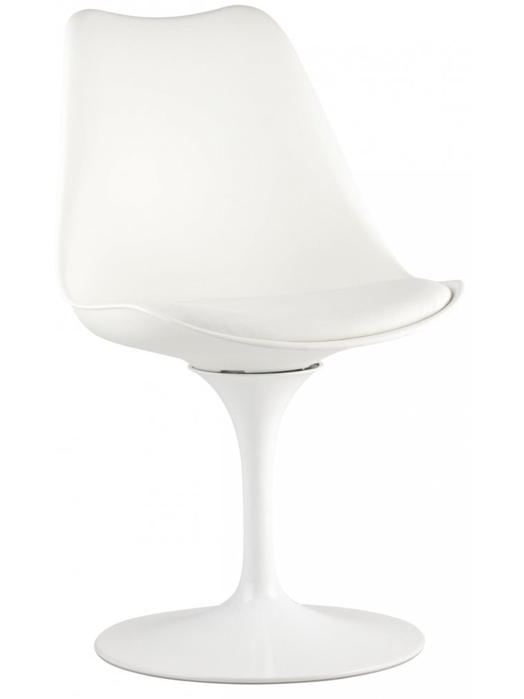 Стул на металлокаркасе Rose белый