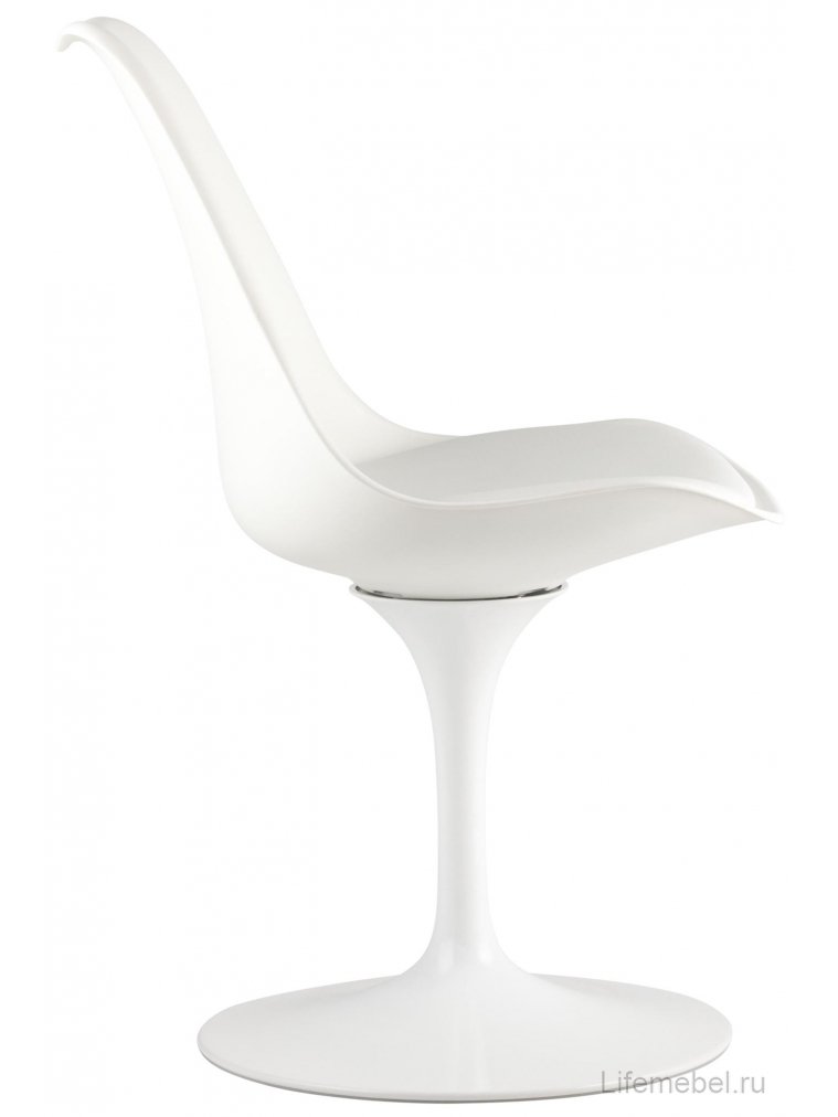 Стул на металлокаркасе Rose белый