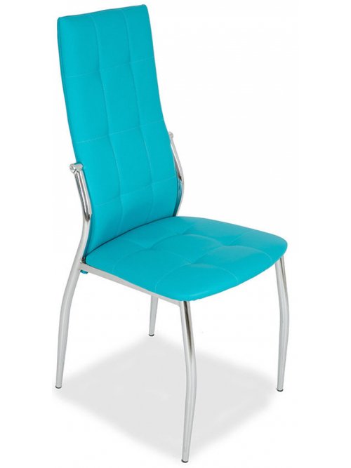 Стул на металлокаркасе LH-68 aquamarine (46tp)