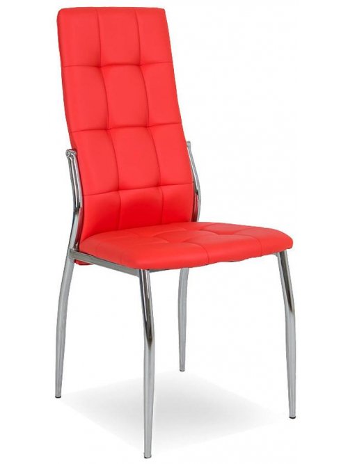 Стул на металлокаркасе LH-68 red (s20)