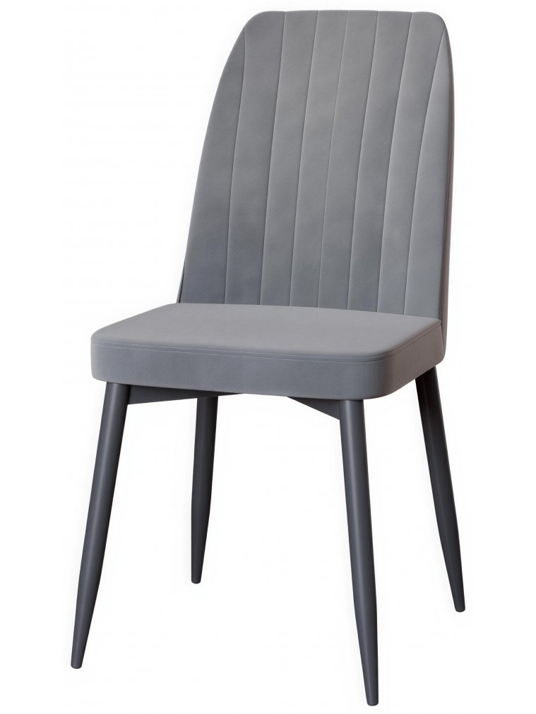Стул на металлокаркасе Валенсия серый