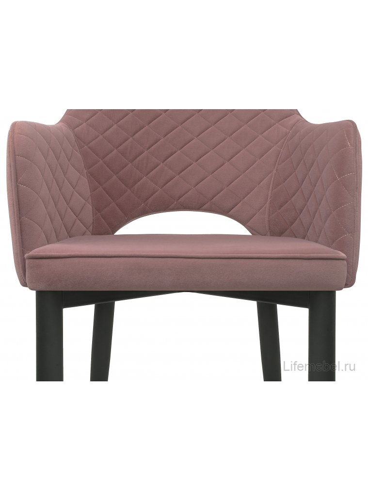 Стул на металлокаркасе Vener light purple