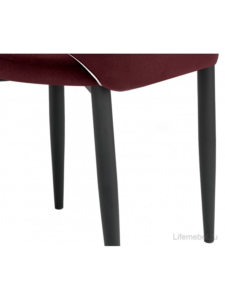 Стул на металлокаркасе Vener wine red