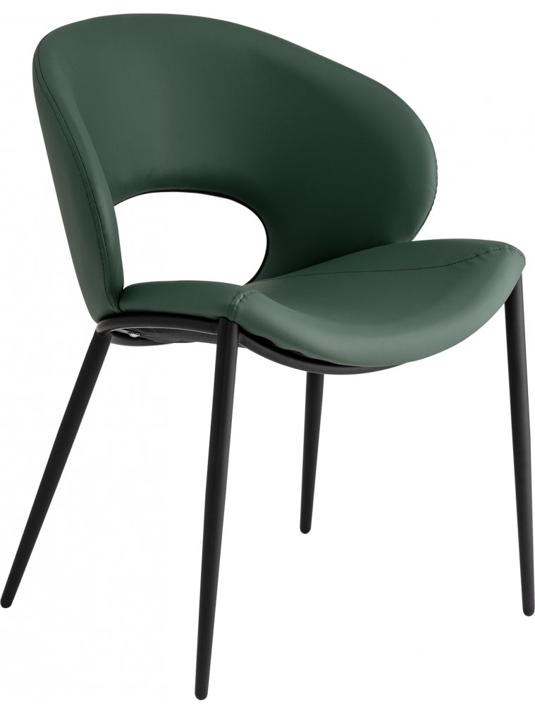 Стул на металлокаркасе Вивьен зеленый