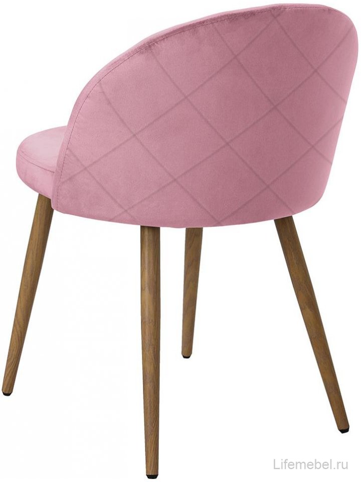 Стул на металлокаркасе Vivian пудровый