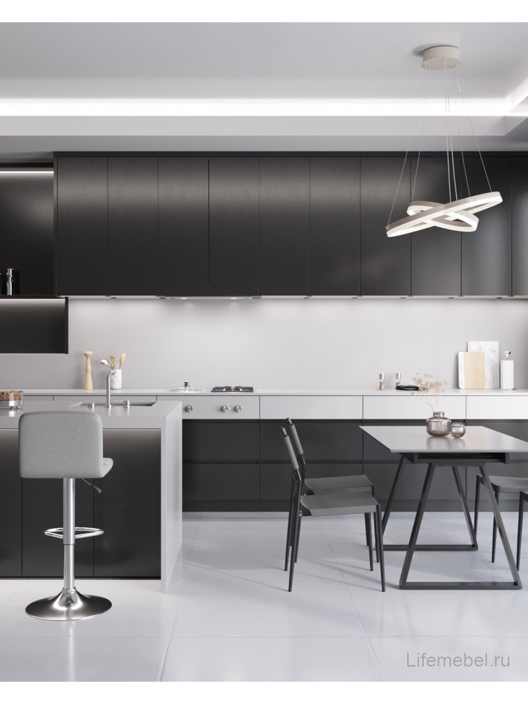 Стул на металлокаркасе Вэнди серый