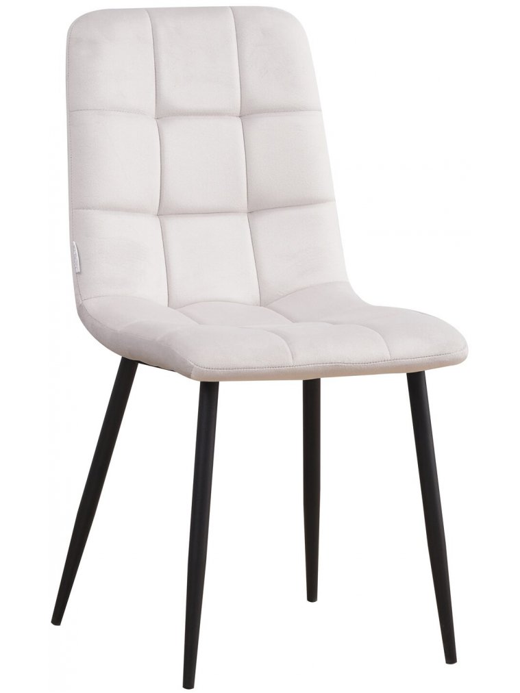 Стул на металлокаркасе Barcelona кремовый