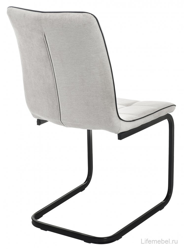 Стул Nana light grey / black