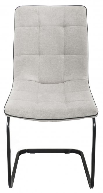 Стул Nana light grey / black