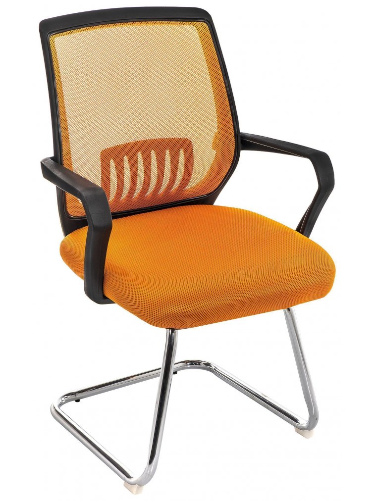 Стул Point оранжевый / черный