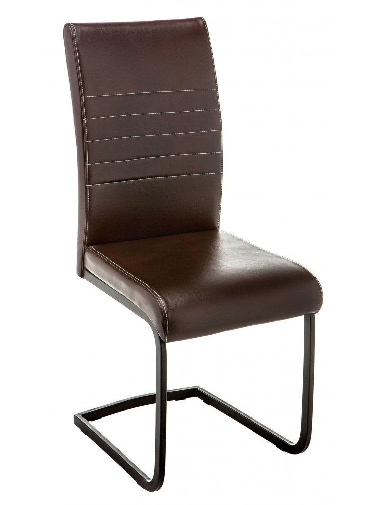 Стул Porte shiny brown