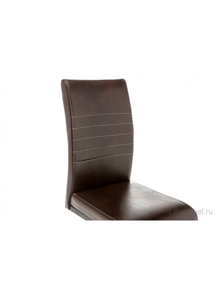 Стул Porte shiny brown