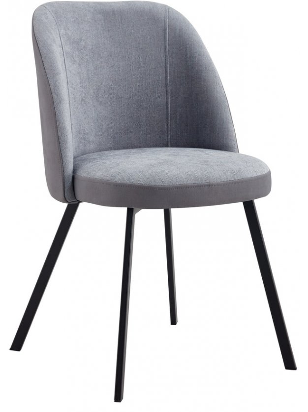 Стул на металлокаркасе Praga темно-серый