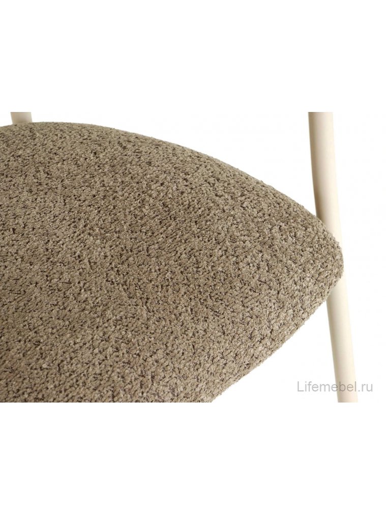 Стул на металлокаркасе Salma коричневый