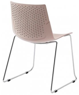 Стул дизайнерский Сеша коричневый