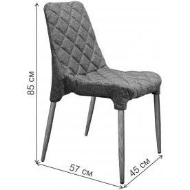 Стул на металлокаркасе SHT-S75-C18-1