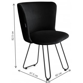 Стул на металлокаркасе SHT-ST36/S106