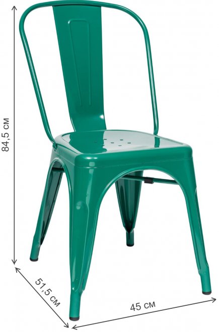 Стул Тиоли аквамарин