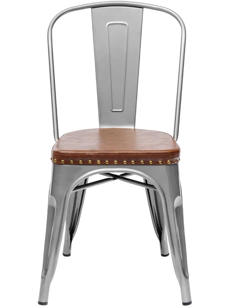 Стул Тиоли серебристый