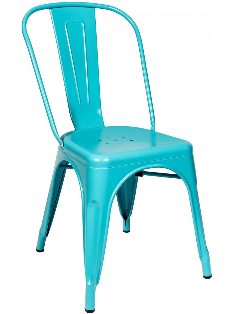 Стул Тиоли голубой матовый