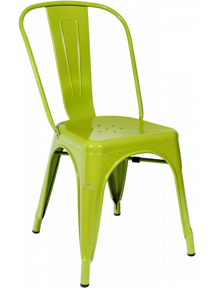 Стул Тиоли салатовый глянцевый
