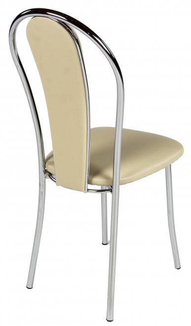 Стул Vimo кремовый / хром