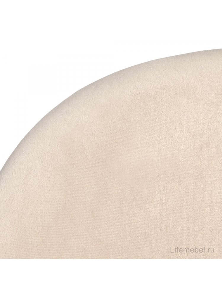 Стул на металлокаркасе Vivian латте / черный