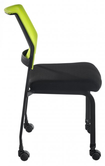 Стул Zola черный / зеленый