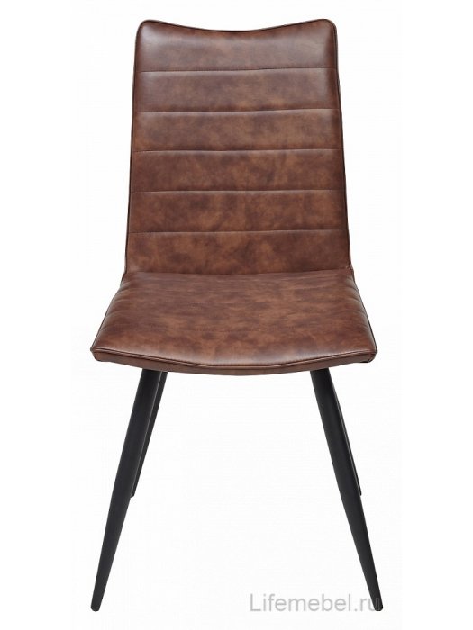 Стул на металлокаркасе Bloom brown