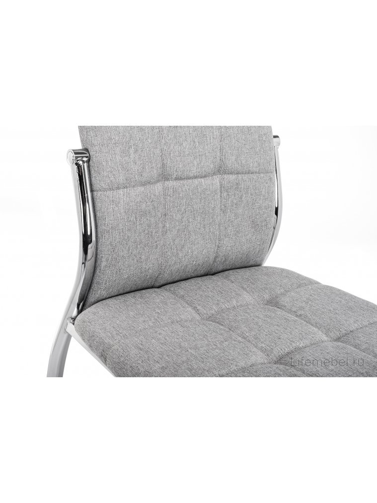 Стул на металлокаркасе Farini светло-серый / хром