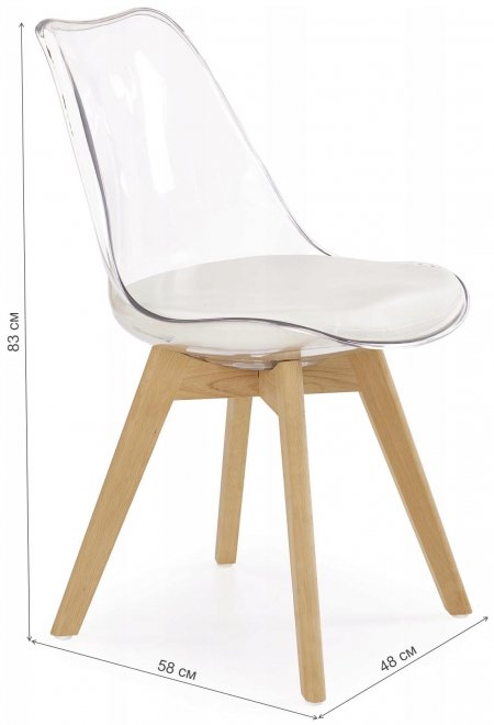 Деревянный стул K246 бук / бесцветный