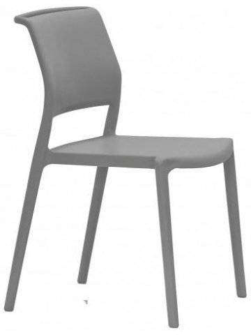 Пластиковый стул Ara темно-серый