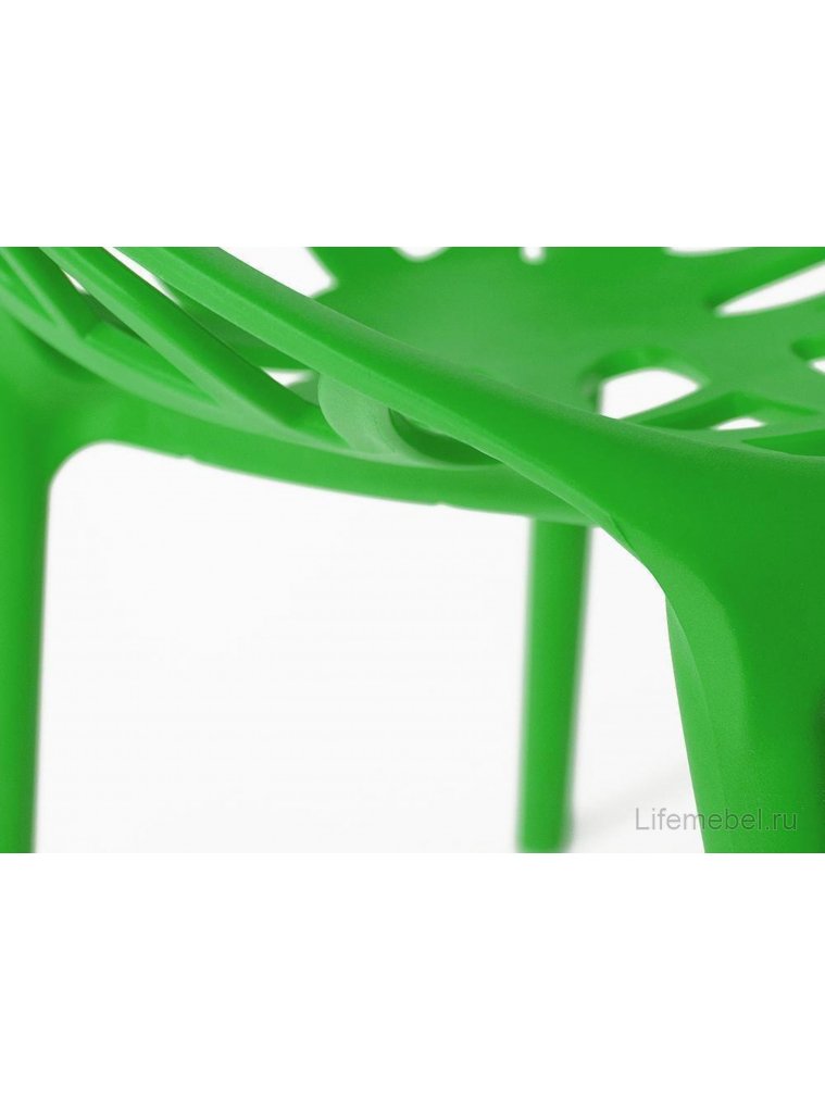 Пластиковый стул Bush mod. 017 зеленый