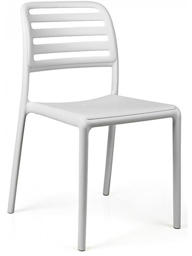 Пластиковый стул Costa Bistrot белый