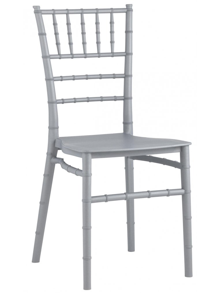 Пластиковый стул Батилд серебряный