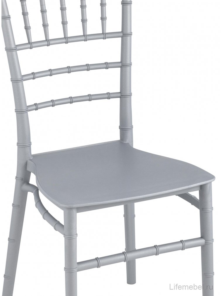 Пластиковый стул Батилд серебряный