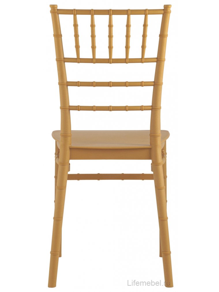 Пластиковый стул Батилд золотой