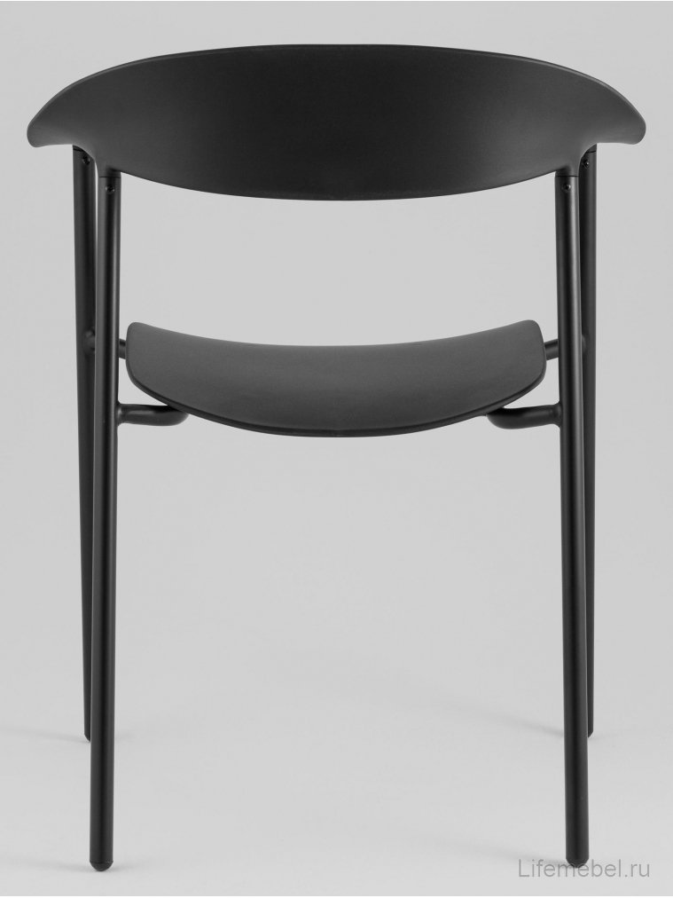 Пластиковый стул Сайли черный